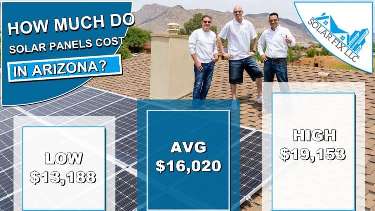 Solarfixaz.com - How much do solar panels cost in Arizona?