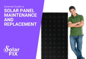 solar panel maintenance and replacement