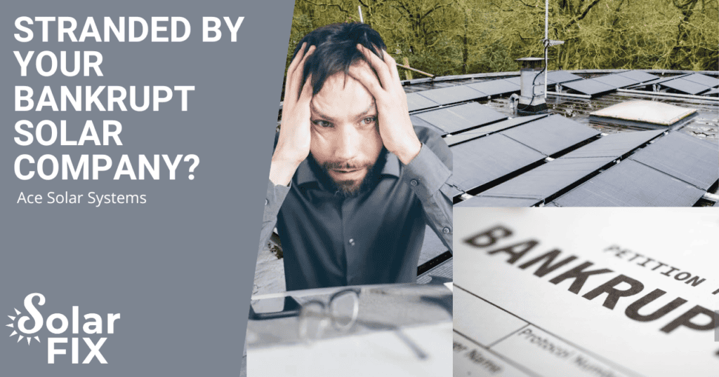 Bankrupt Solar Company